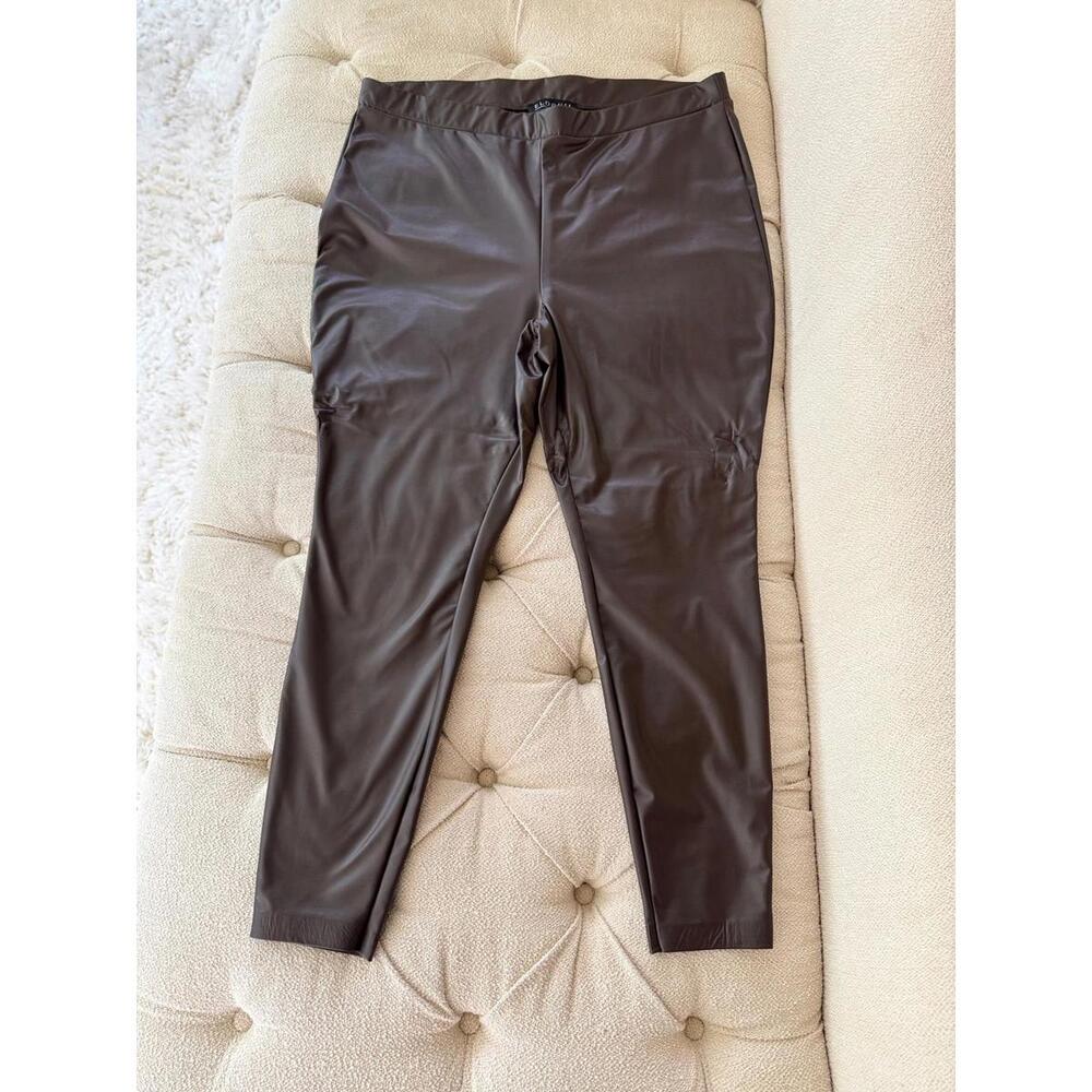 Eloquii Luxe Leather Jeggings - Size 20 (NWT)